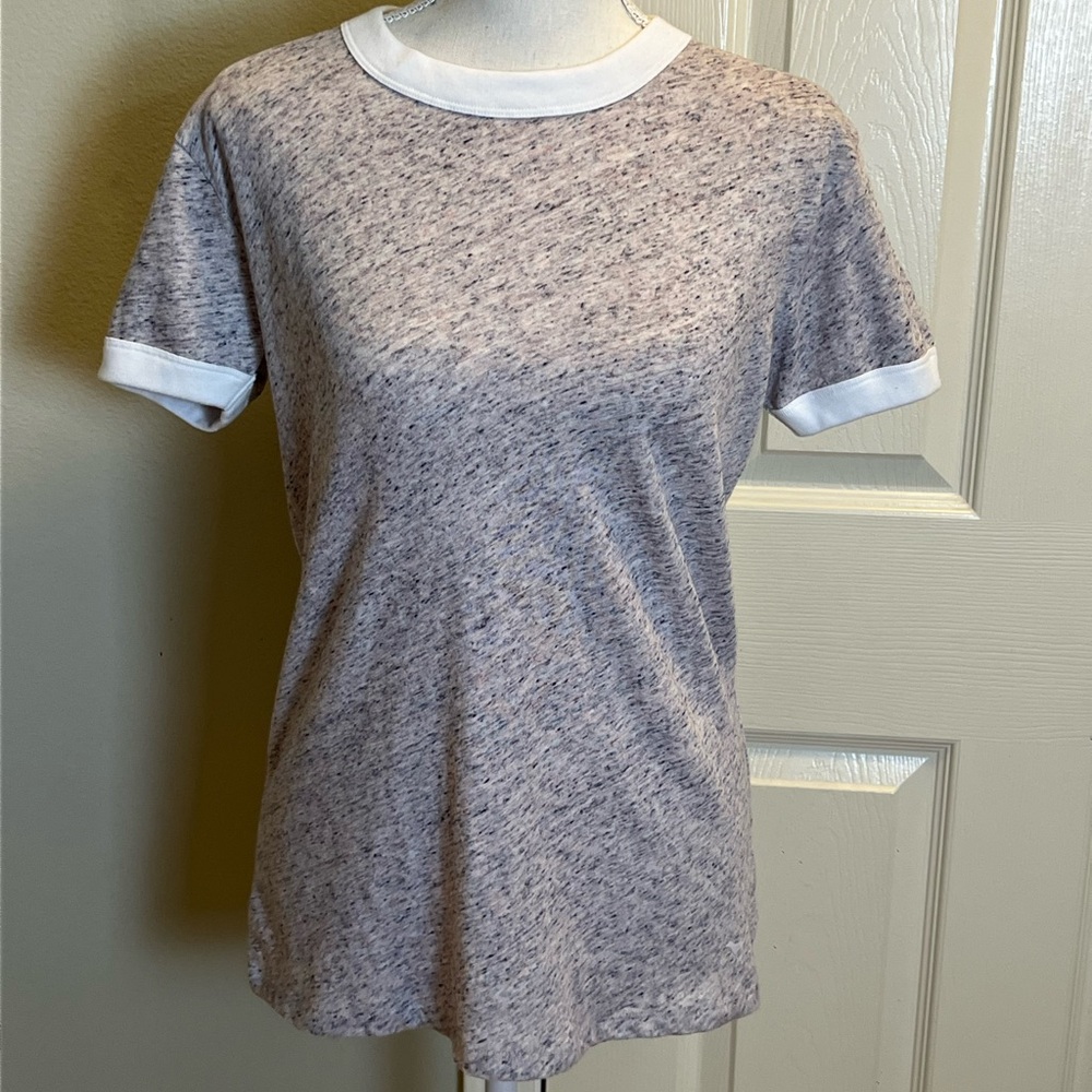 PINK Victoria’s Secret Heathered Ringer Tee